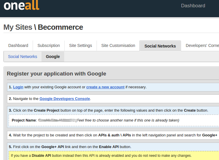 Wordpress social login