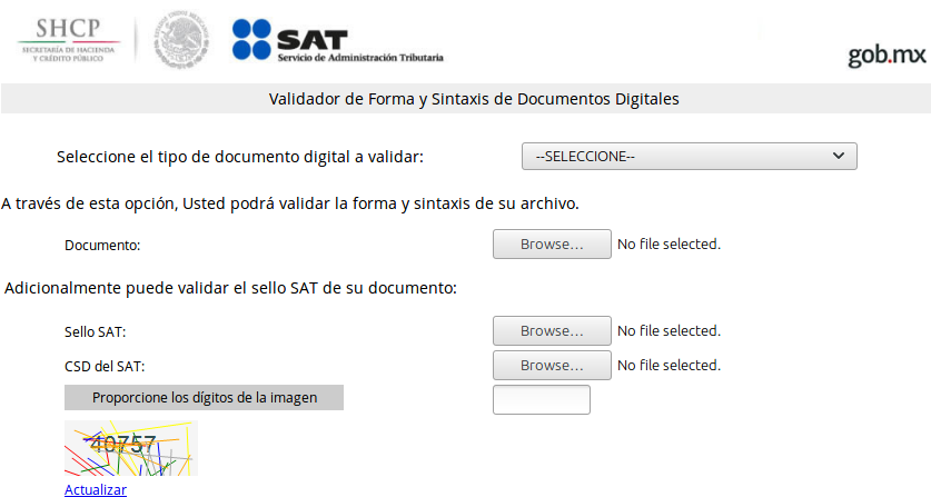 Contabilidad electrónica SAT México