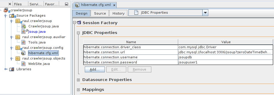 Java añadir soporte Hibernate para acceso a base de datos